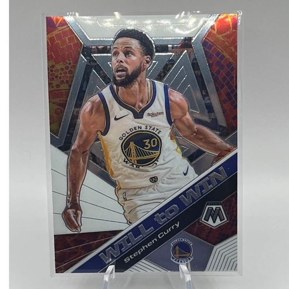 Stephen Curry 2019-20 Panini Mosaic 14 NBA Golden State Warriors